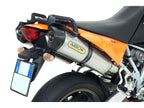 Arrow Ktm 950 Sm '06/09 Titanium Homologated L&r Silencers With Carbon End-Cap 72613pk
