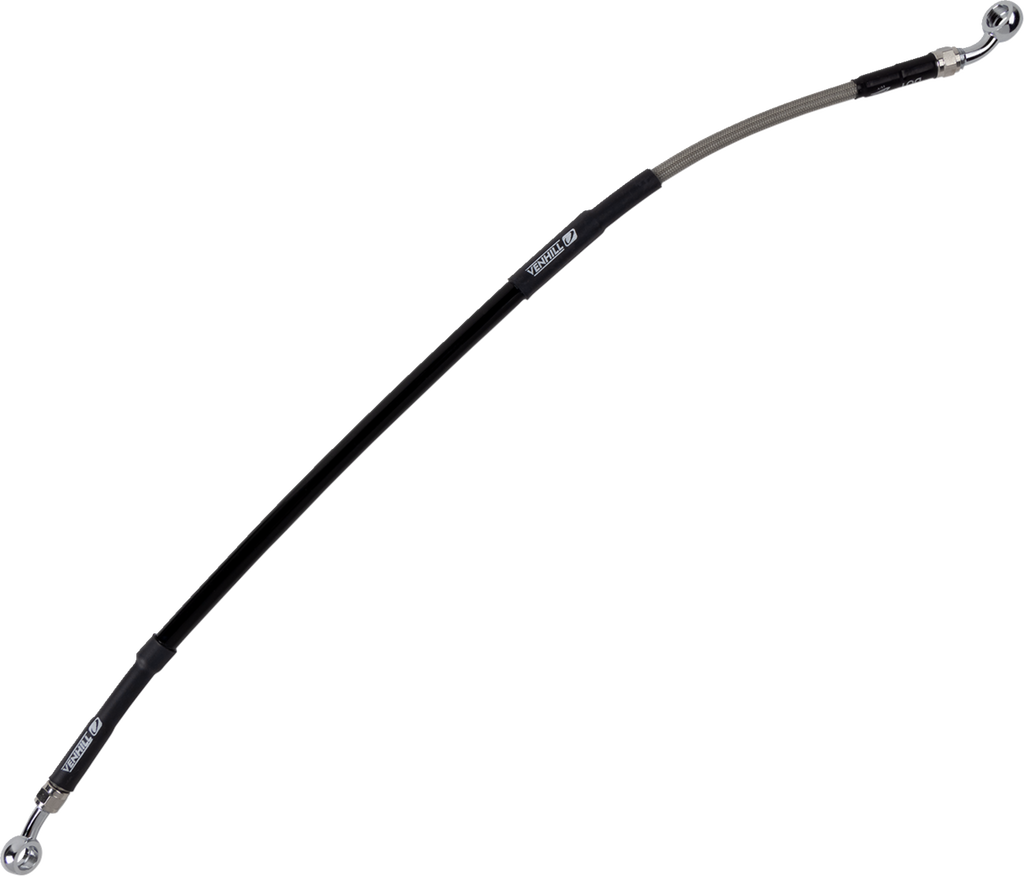 MOOSE OFFROAD Stainless Steel Braided Brake Line - Brake Line / Stainless Steel 1741-6536