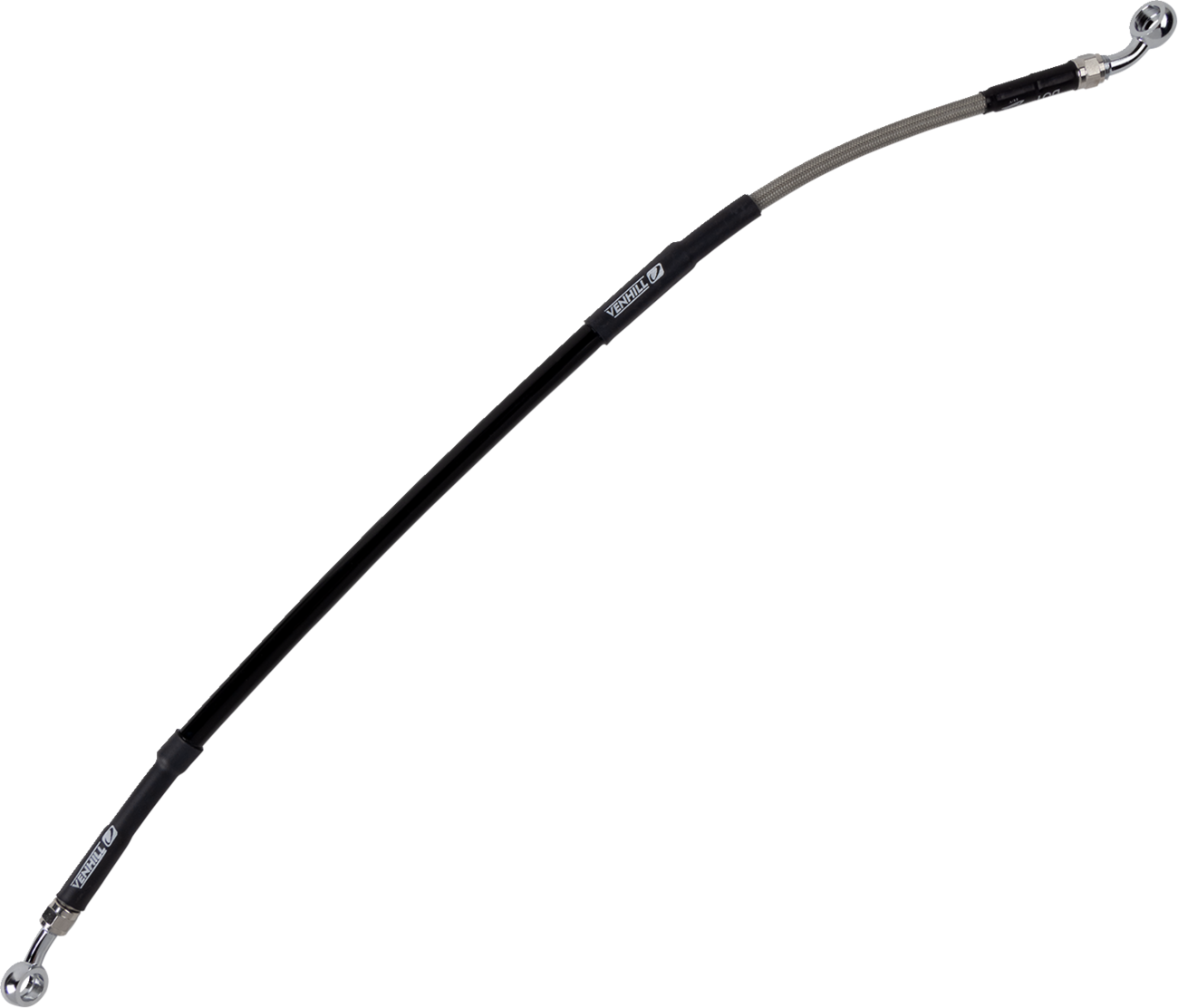 MOOSE OFFROAD Stainless Steel Braided Brake Line - Brake Line / Stainless Steel 1741-6536