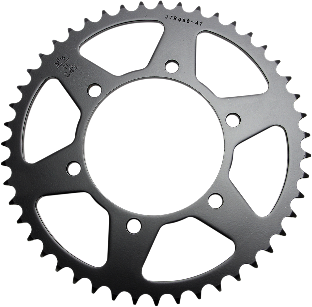 JT SPROCKETS Steel Rear Sprocket - Sprocket / Rear / Yamaha / 47-Tooth 1210-0786