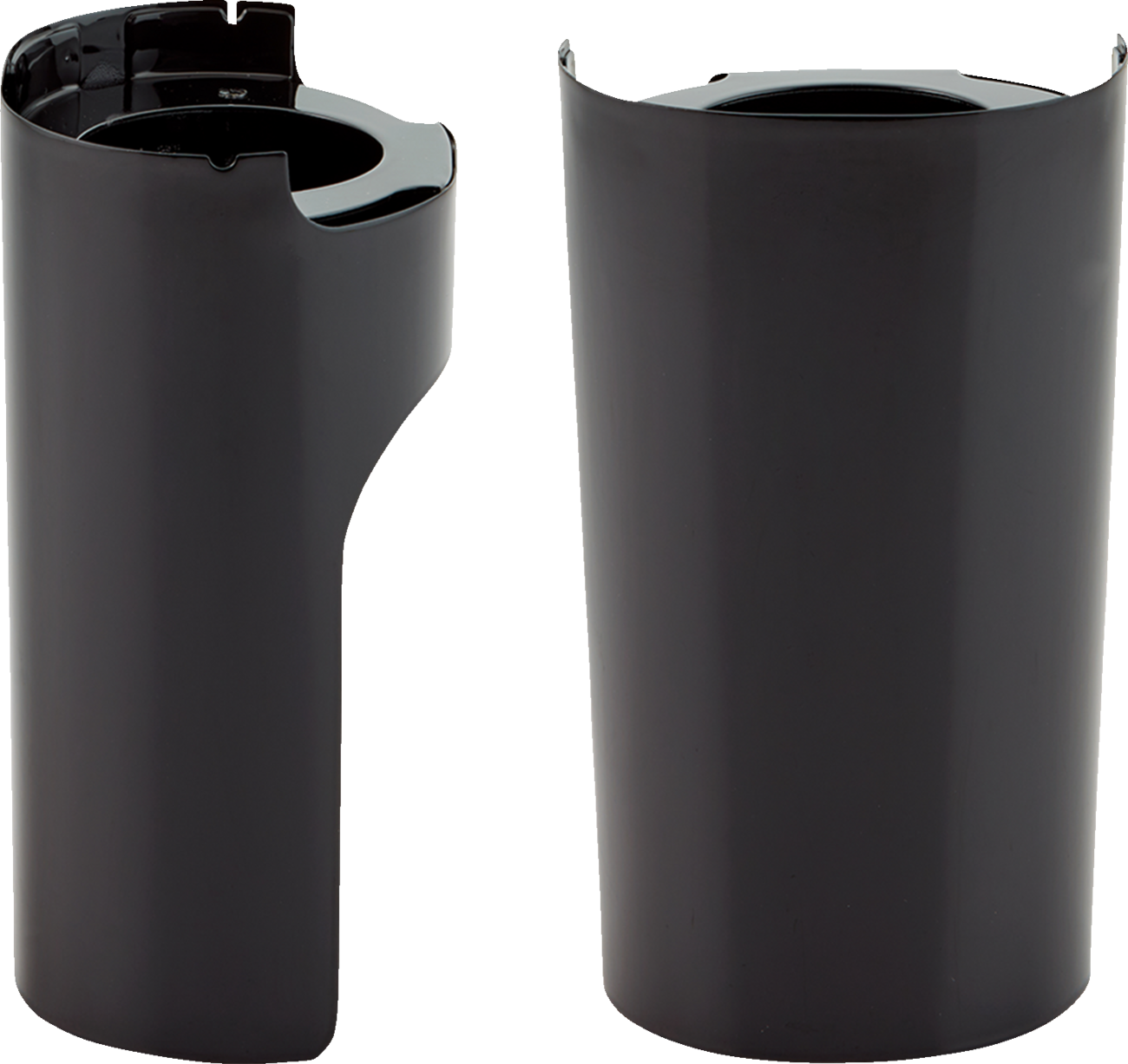 ARLEN NESS Fork Boot Cover - Gloss Black Powdercoat / Smooth 0411-0190
