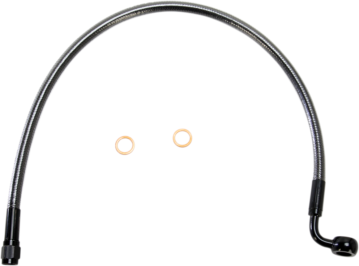 MAGNUM SHIELDING Alternate Length Designer Series ABS-Specific Front Brake Line Kit