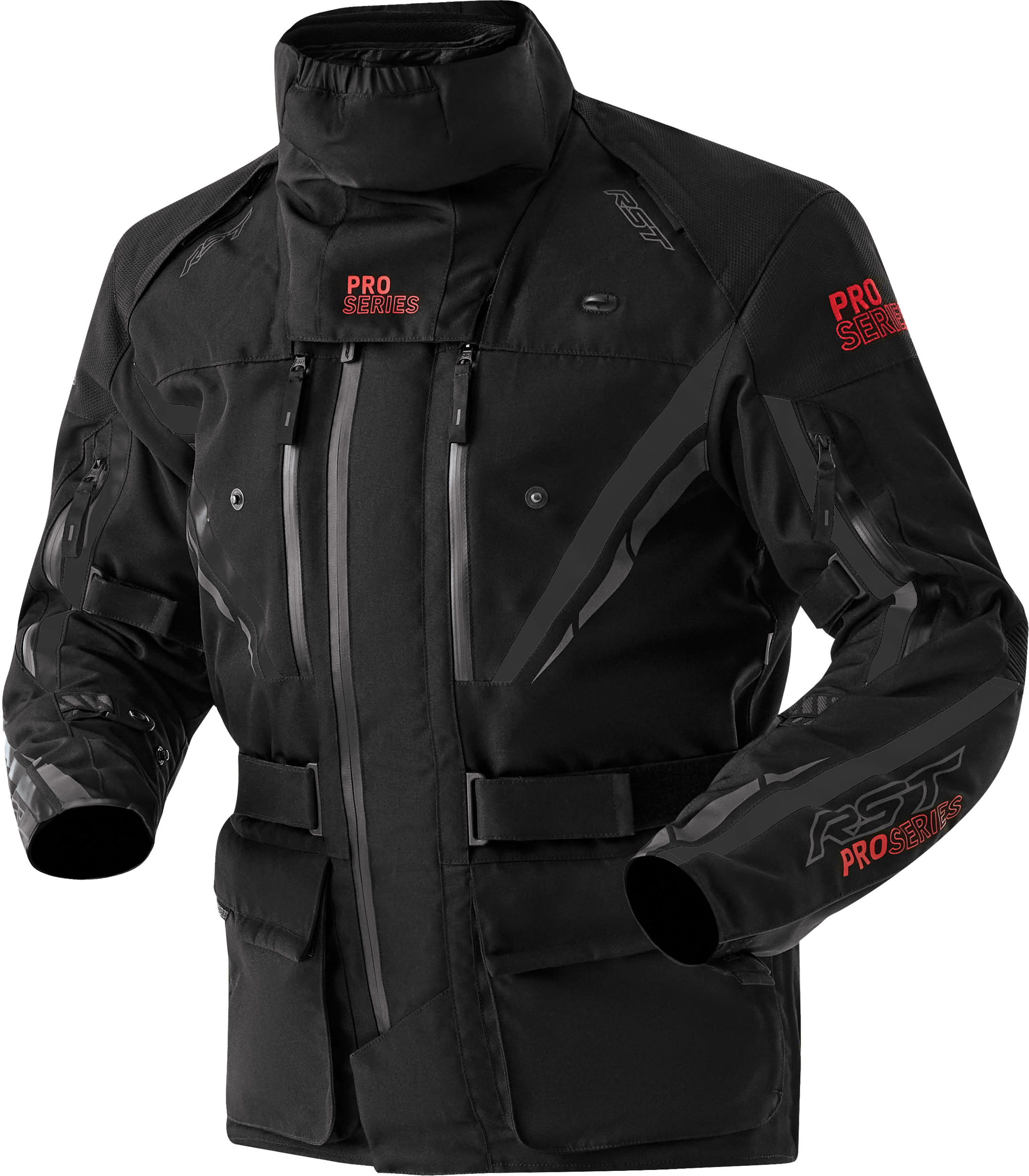RST Pro Series Paragon 7 CE Women's Textile Jacket - Black - View 1