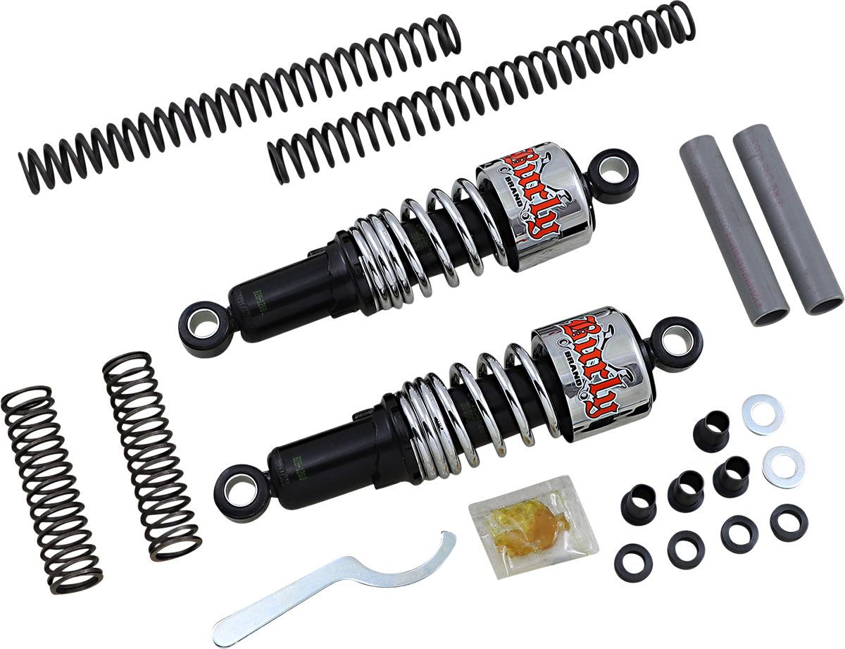 BURLY BRAND Suspension Kit - Slammer / Chrome / '88 / '03 XL 1310-0391