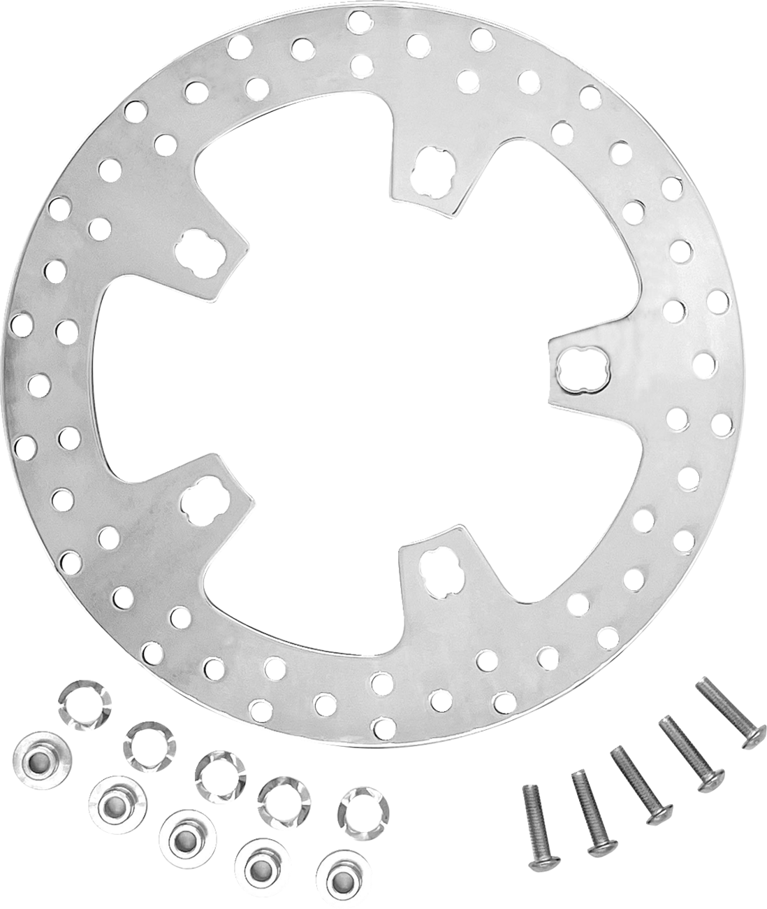 COASTAL MOTO Brake Rotor - 11.5" / Front / Polished / '00-'07 Touring 1710-4590