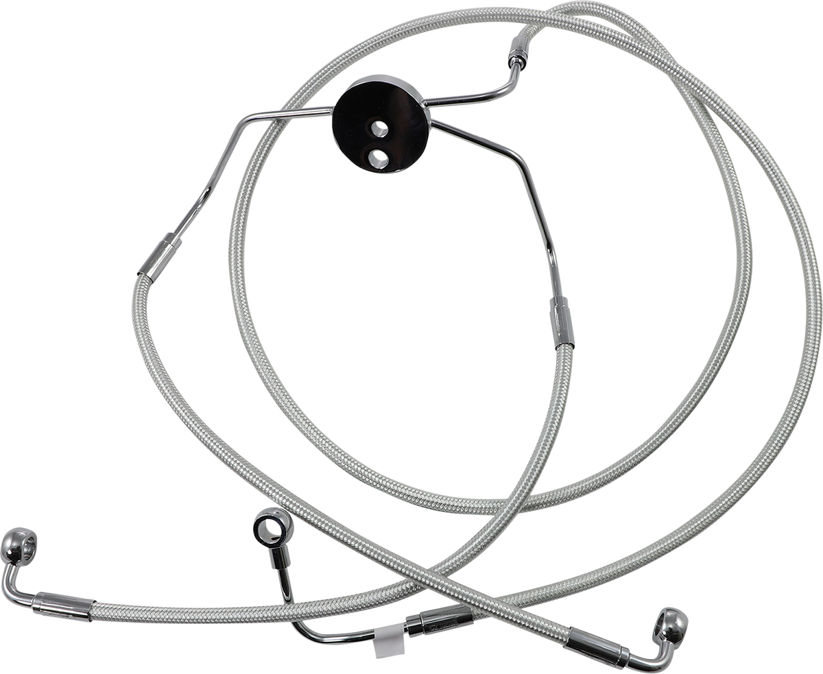 MAGNUM SHIELDING Designer Series Front Lower Brake Line Kit
