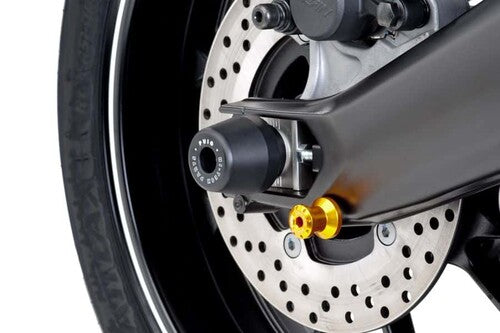 Puig 5922O Hi-Tech Swingarm Spools 6mm Gold 2-Pack