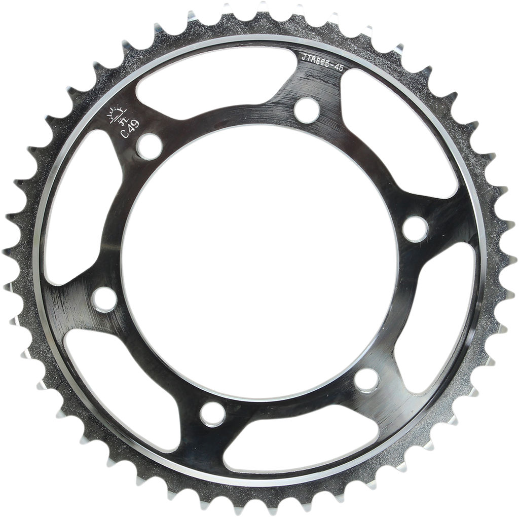 JT SPROCKETS Steel Rear Sprocket - Sprocket / Rear / Yamaha / 45-Tooth JTR865-45