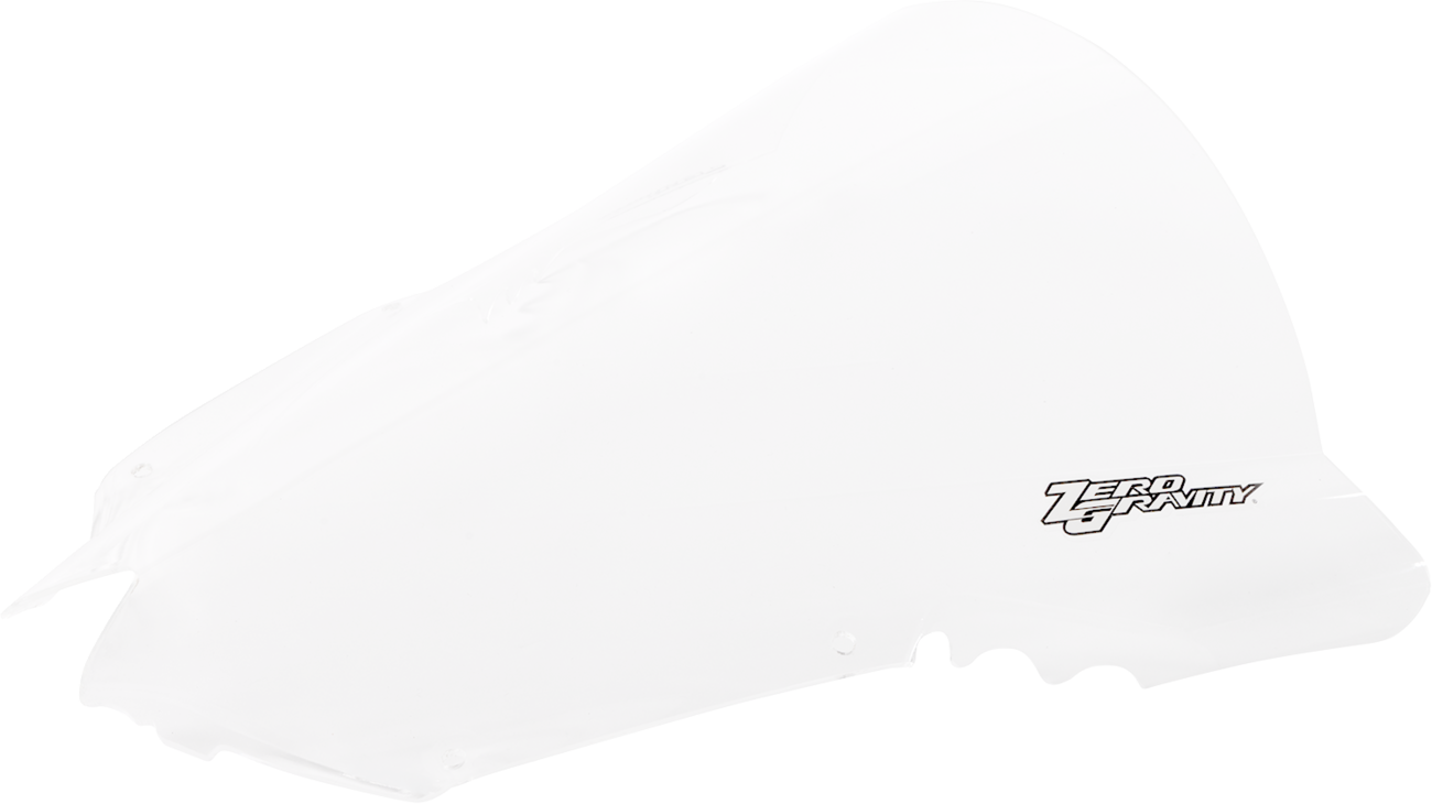 ZERO GRAVITY Double Bubble Windscreen - Clear