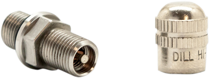 HYGEAR SUSPENSION Heavy Duty Stainless Steel Schrader - Schrader Valve / Heavy Duty 1314-0429