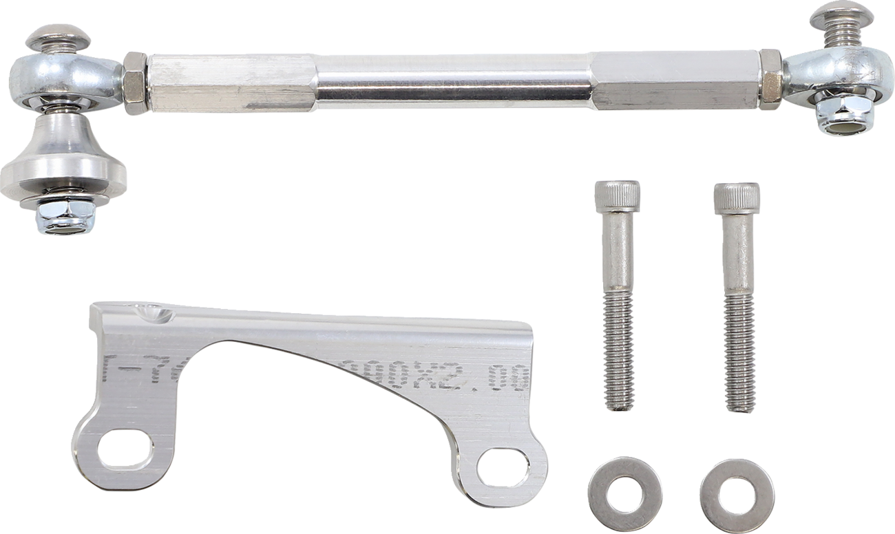 ALLOY ART Frame Stabilizer - Raw / '09-'16 Harley-Davidson 1111-0018