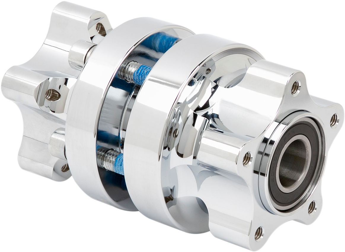 ARLEN NESS Hub - Cartridge / Front/Dual Disc / Chrome / '08-'25 Touring/Trike 0213-0801