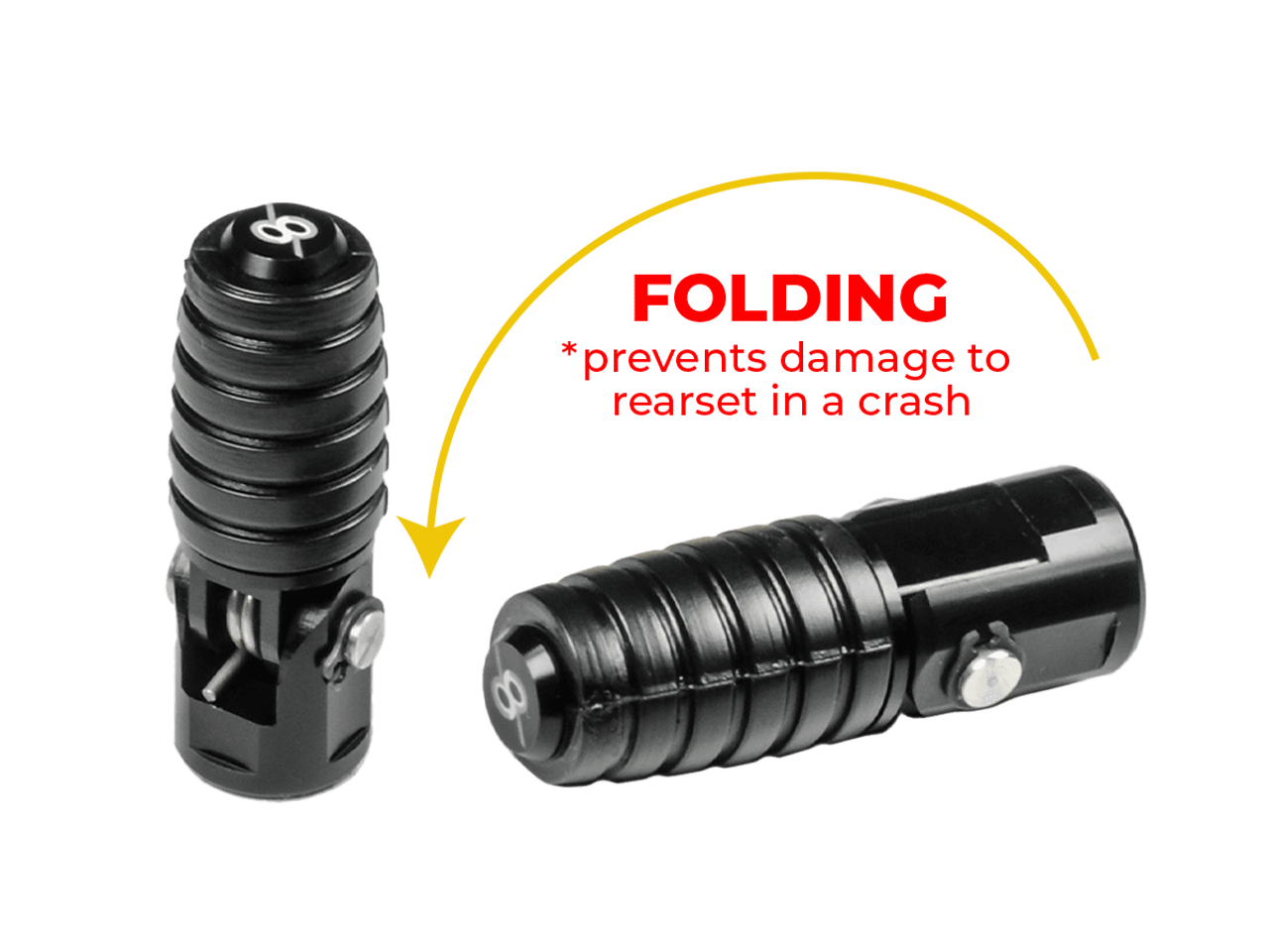 Bonamici Folding Toe Pegs (1/pr)