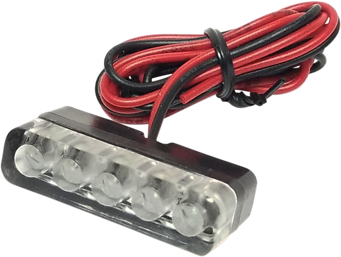 K&S TECHNOLOGIES LED License Plate Marker Light Bar - License Plate Light / White LED 2030-0290