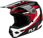 FLY Racing Kinetic Sync Helmet (2027) - Black / Red / White - View 17