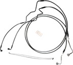 MAGNUM SHIELDING Designer Series Extended ABS Touring Lower Brake Line Kit