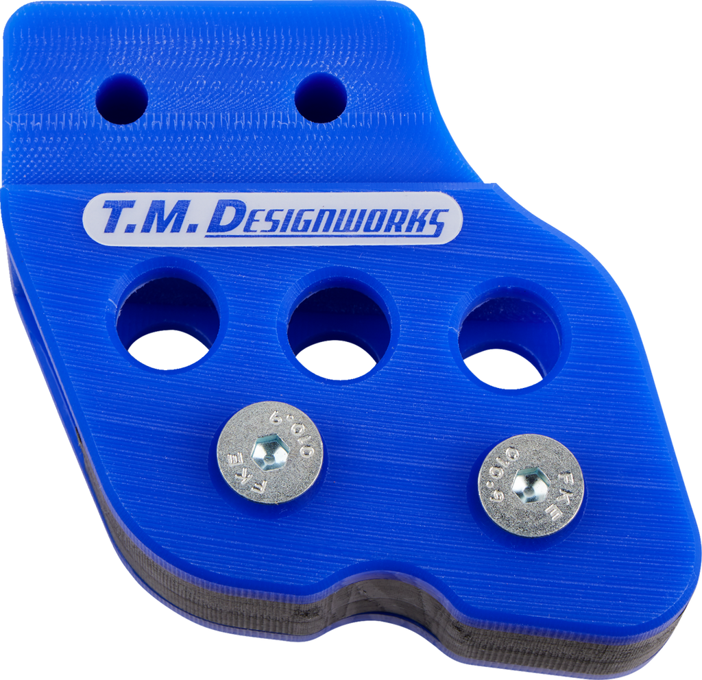 T.M. DESIGNWORKS Chain Guide - Blue / Honda/Yamaha/Kawasaki/Suzuki 1231-1657