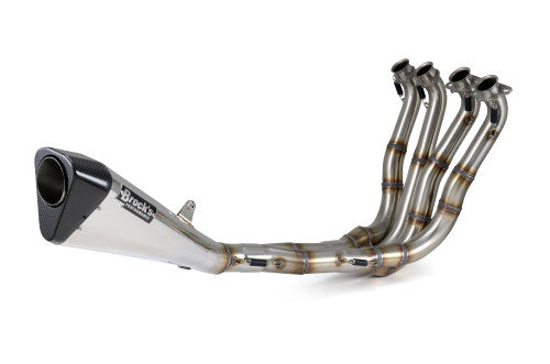 Brock's Performance Penta-Carbon Full System 15" Muffler (Polished) - 2007-2008 Suzuki GSX-R1000 - 366424