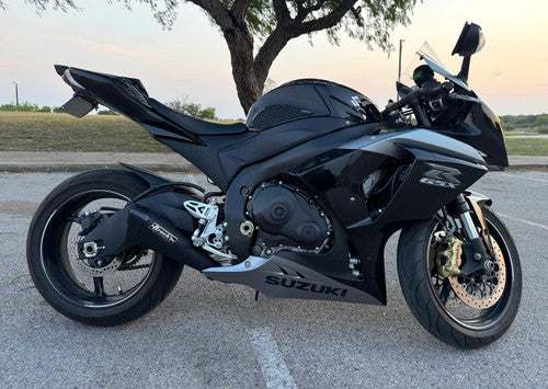 Brock's Performance Penta-Carbon Full System 15" Muffler (Black) - 2009-2016 Suzuki GSX-R1000 - 366674