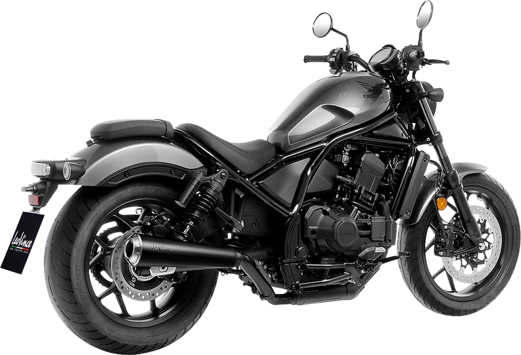 LEOVINCE Classic Slip-On Muffler - Black 15009FBU