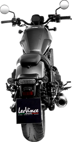 LEOVINCE Classic Slip-On Muffler - Black 15009FBU