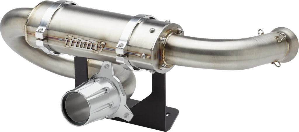 TRINITY RACING Center Exit Slip-On Muffler - With Tip 1831-1056