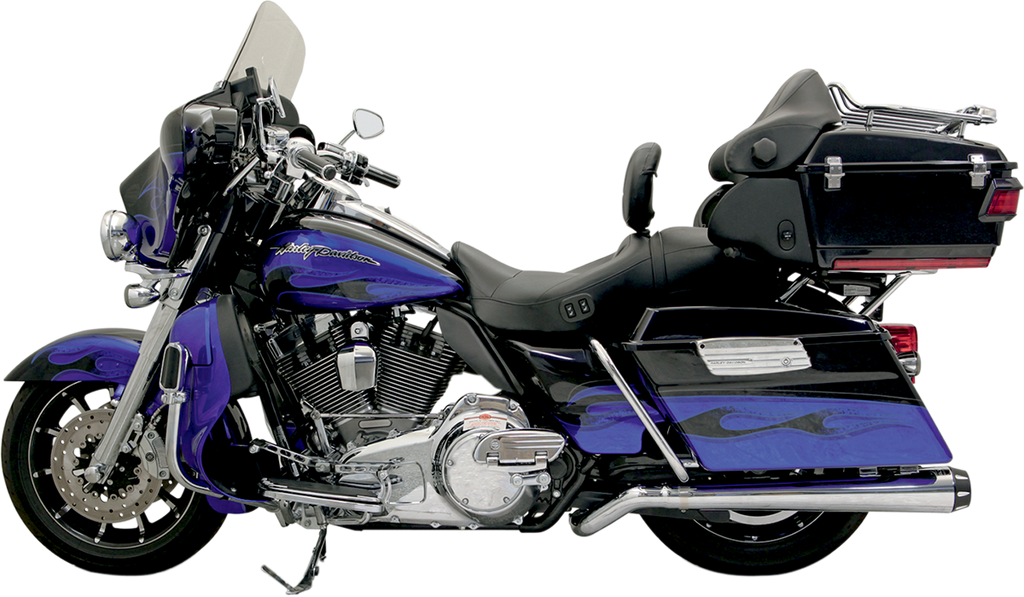 BASSANI XHAUST Pseudo Left-Side Megaphone Muffler