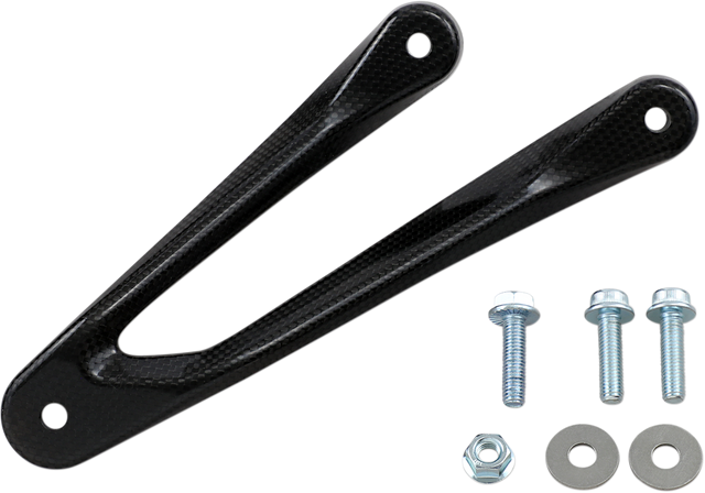Akrapovic Muffler Bracket - Carbon Fiber