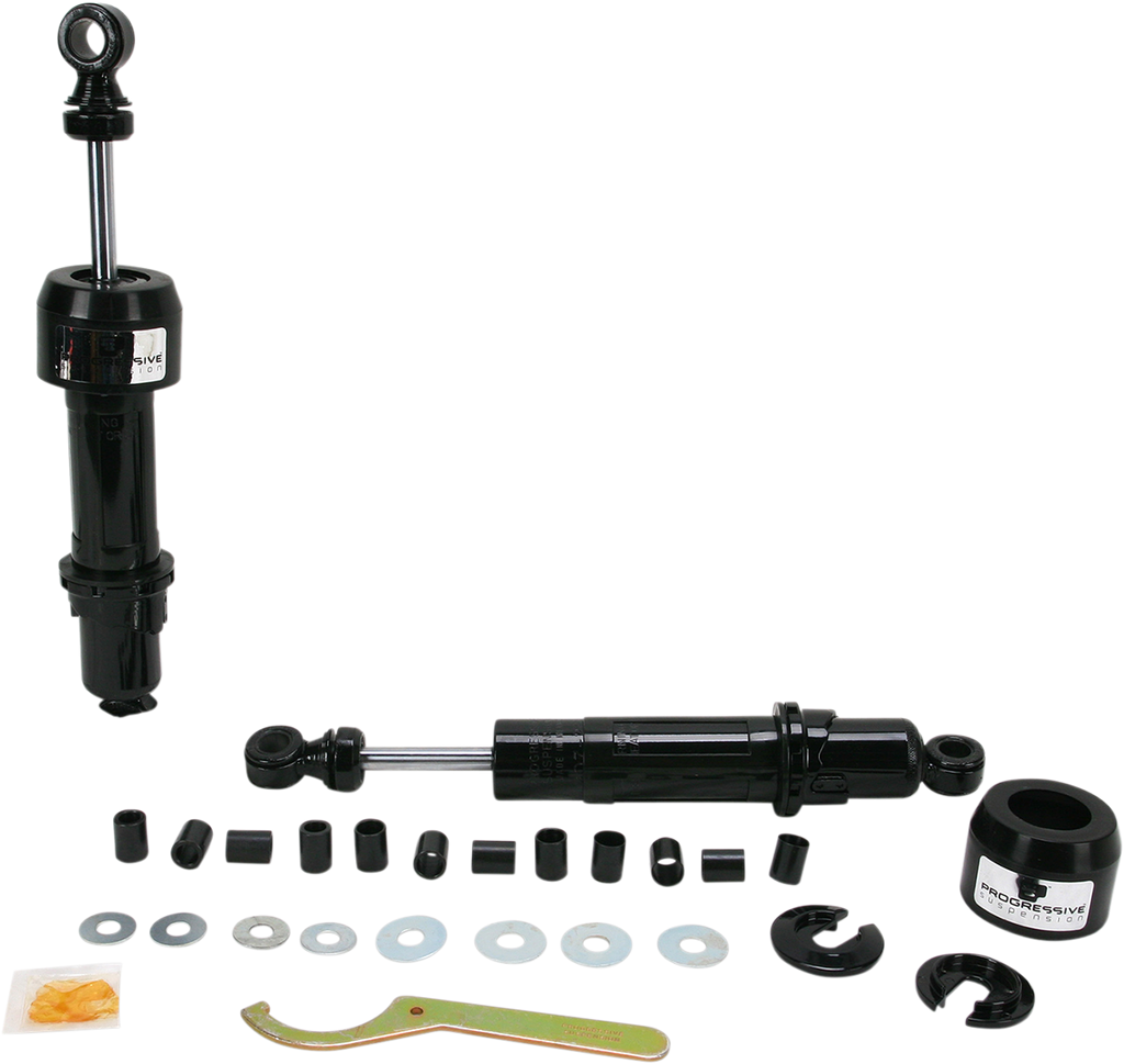 PROGRESSIVE SUSPENSION 12 Series Shocks - Shocks / 13.5" / 12-Series / Black PS-1207BG