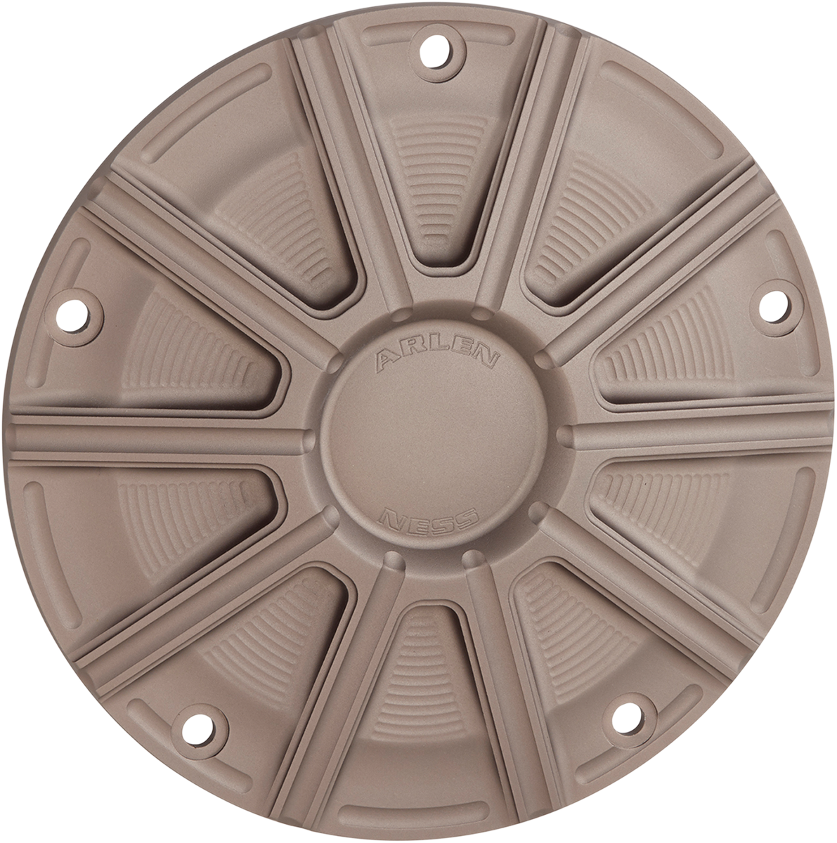 ARLEN NESS 10-Gauge Derby Cover - Titanium / Big Twin 1107-0658