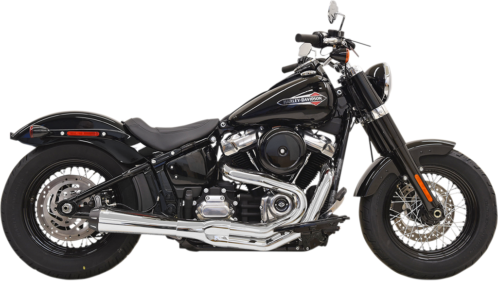 2-into-1 Road Rage Exhaust System - Chrome