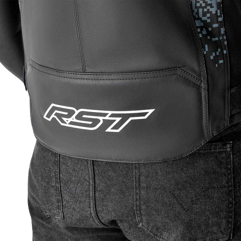 RST Pro Series Supersport-K CE Men's Leather Jacket - Grey / Black - View 21