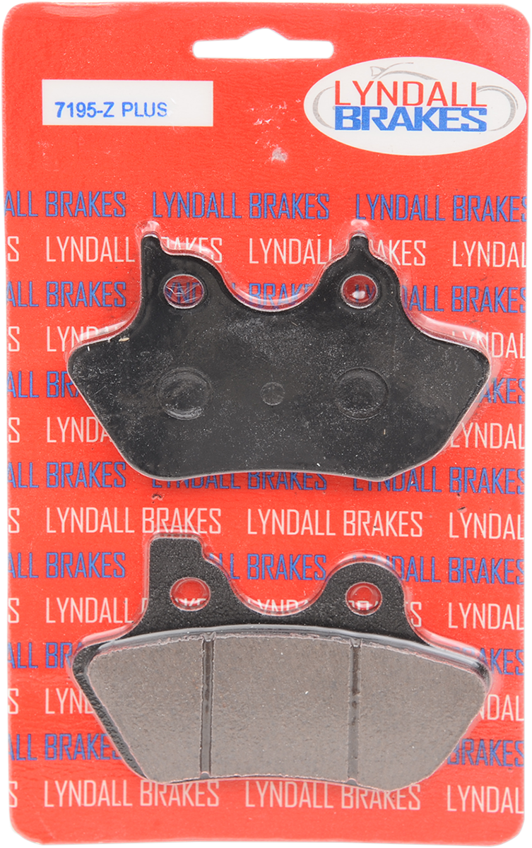LYNDALL RACING BRAKES LLC Z-Plus Brake Pads