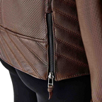 RST Roadster Air CE Women's Leather Jacket - Brown - View 15
