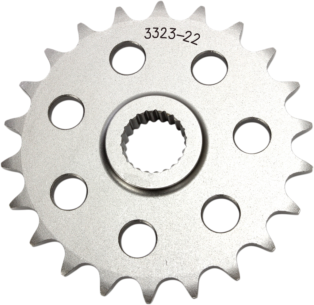 JT SPROCKETS Front Sprocket - Counter Shaft Sprocket / 22-Tooth JTF3323-22