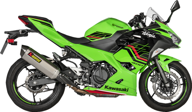 AKRAPOVIC Heat Shield - Carbon Fiber - Kawasaki Ninja 400/500 2019-2024 P-HSK4SO5
