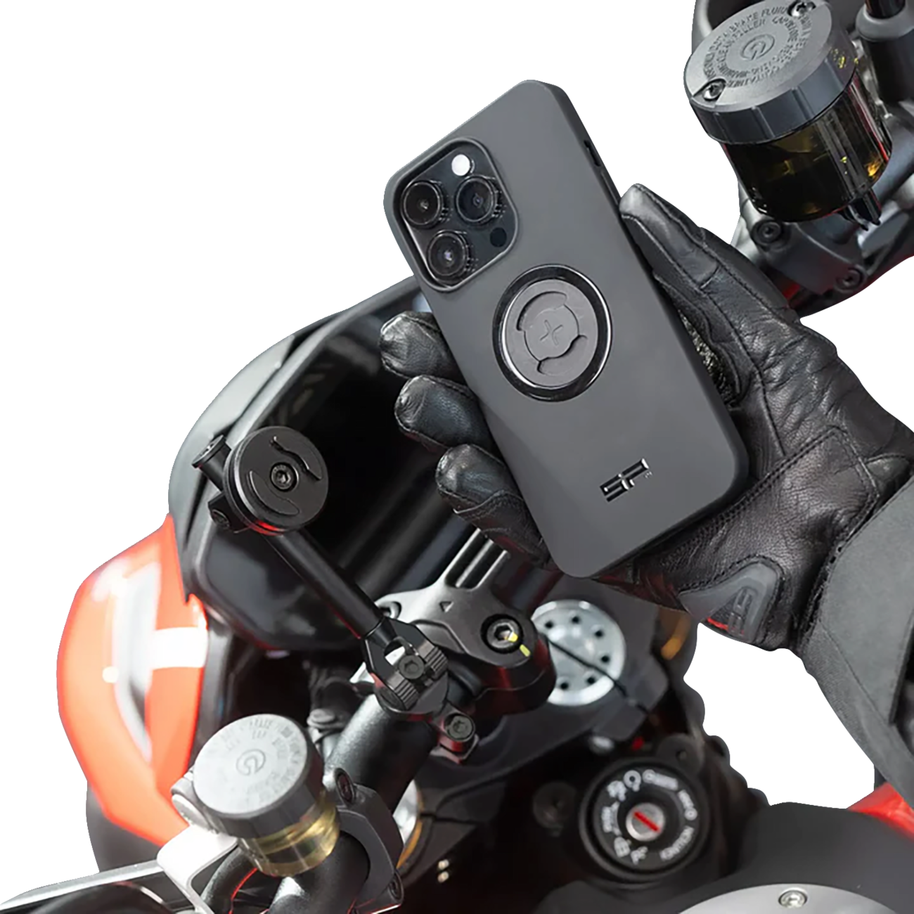 SP CONNECT 3D Phone Mount - Standard - Black 52871