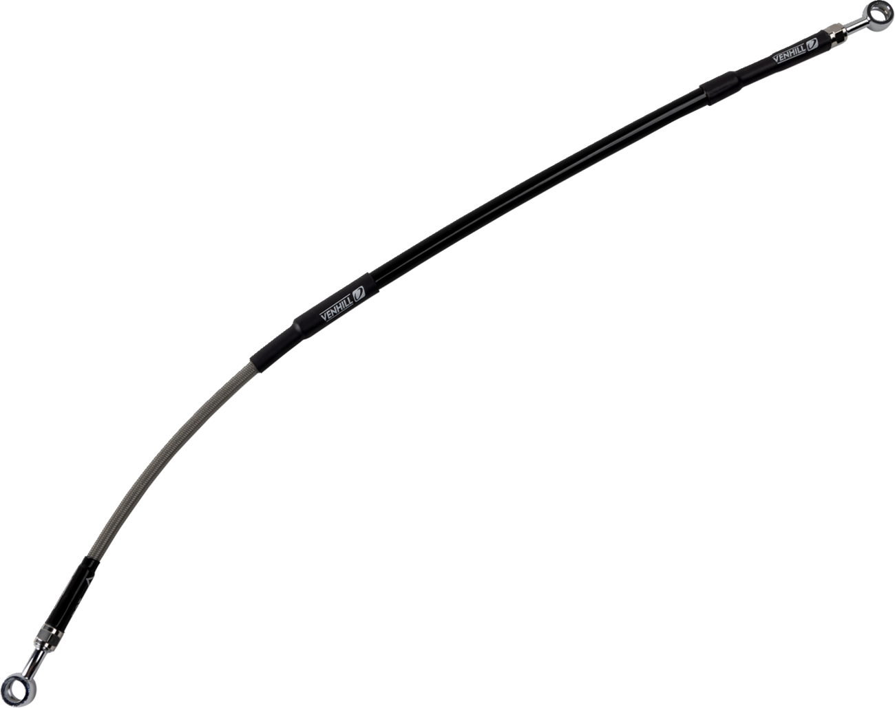 MOOSE OFFROAD Stainless Steel Braided Brake Line - Brake Line / Stainless Steel 1741-6526