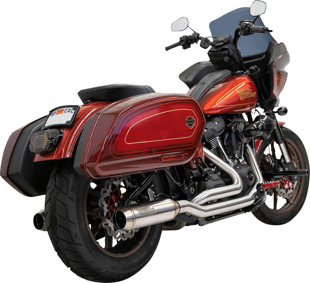 BASSANI XHAUST True Dual Performance Exhaust System with 4" Muffler