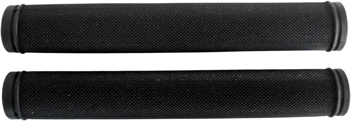 RACE SHOP INC. Black Rubber Grips - 7" - Black G-7
