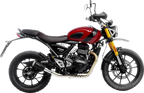 LEOVINCE LV-10 Slip-On Muffler - Black Stainless Steel - Scrambler/Speed 400 15268BU