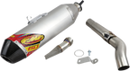 FMF Racing Kawasaki KX450F / KX450X 2024-2026 Factory 4.1 RCT Stainless SL (Slip-On) w/ Carbon End Cap 042403