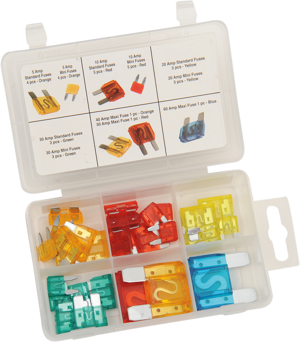 PERFORMANCE TOOL Fuse Assortment - Master / 33 Pack 2402-0140