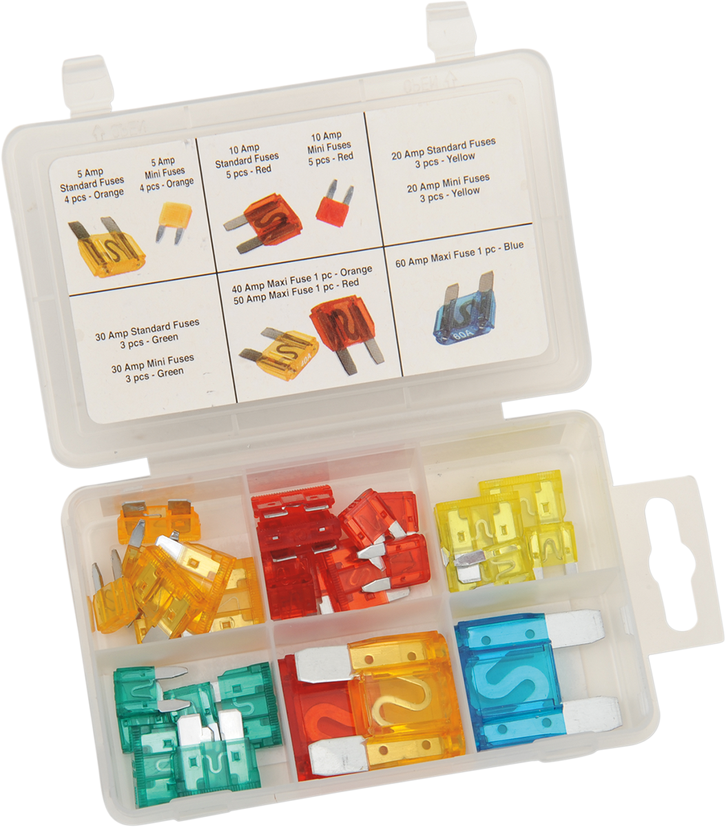 PERFORMANCE TOOL Fuse Assortment - Master / 33 Pack 2402-0140