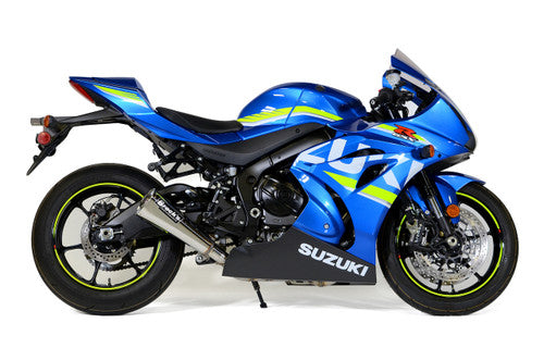 Brock's Performance Alien Head 2 Full System 14" Muffler - 2017-2025 Suzuki GSX-R1000, 2017-2025 Suzuki GSX-R1000R - 398659