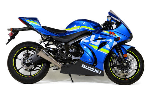 Brock's Performance CT Megaphone Full System w/ 17" Muffler - 2017-2025 Suzuki GSX-R1000, 2017-2025 Suzuki GSX-R1000R - 398763