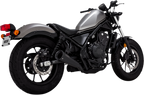 Vance & Hines HONDA 17-20 Rebel S/O Black Slip-On Exhaust