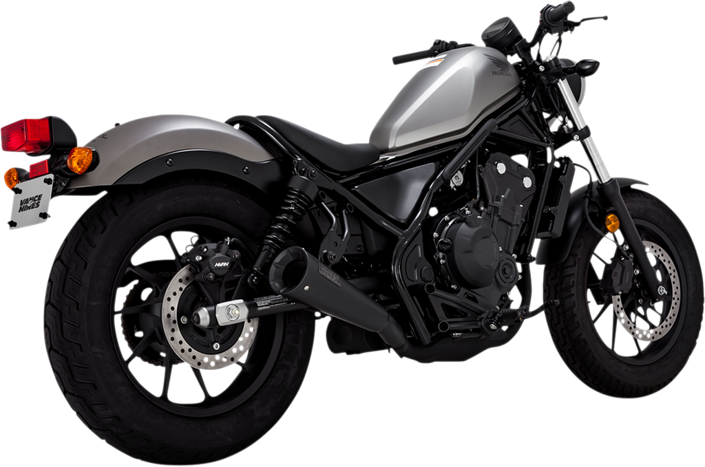Vance & Hines HONDA 17-20 Rebel S/O Black Slip-On Exhaust