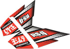 Yoshimura RS-4 Muffler Decal Set (4 pcs)