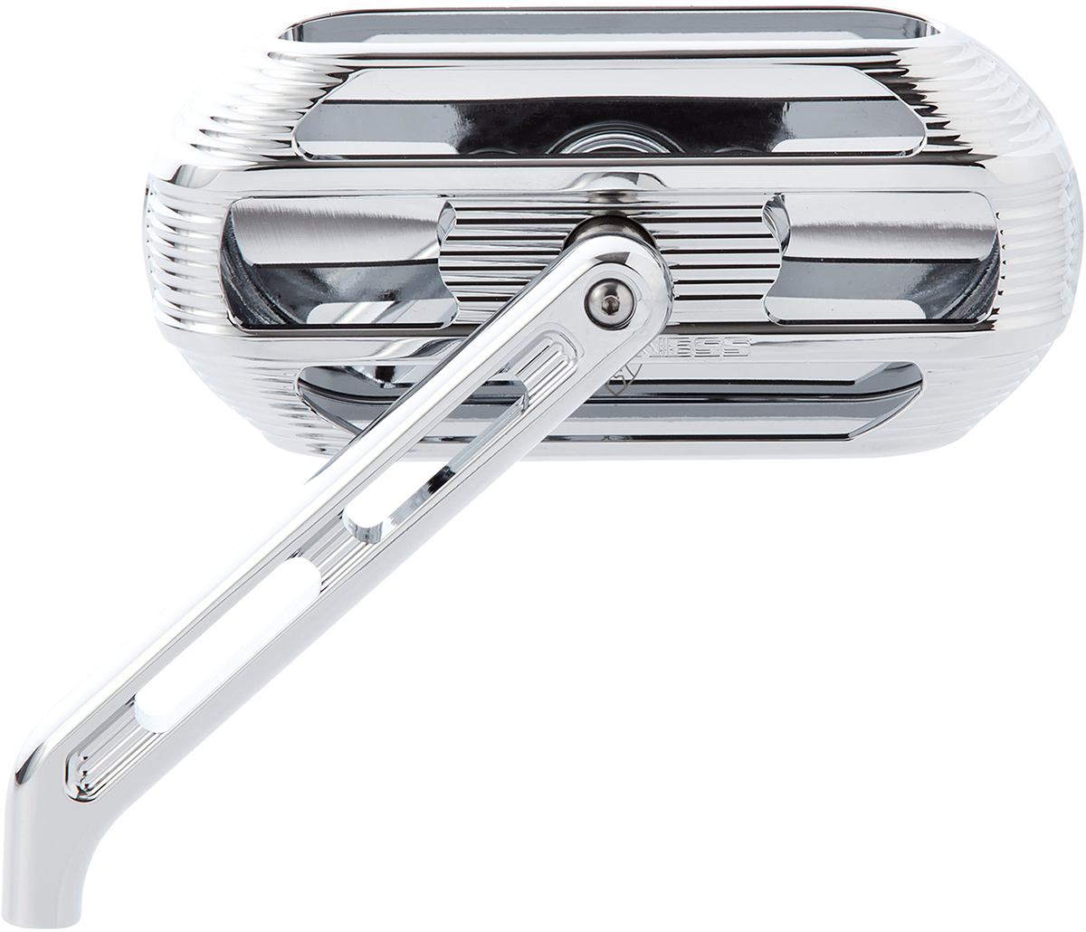 ARLEN NESS Mirror - Sidekick / Side View / Oval / Chrome / Left 0640-1451